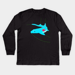Epaulette shark Hemiscyllium ocellatum Kids Long Sleeve T-Shirt